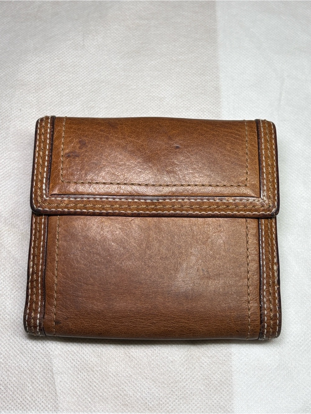 Coach Hamptons Soho Buckle Brown Leather Bifold Compact Wallet - Picture 5 of 12